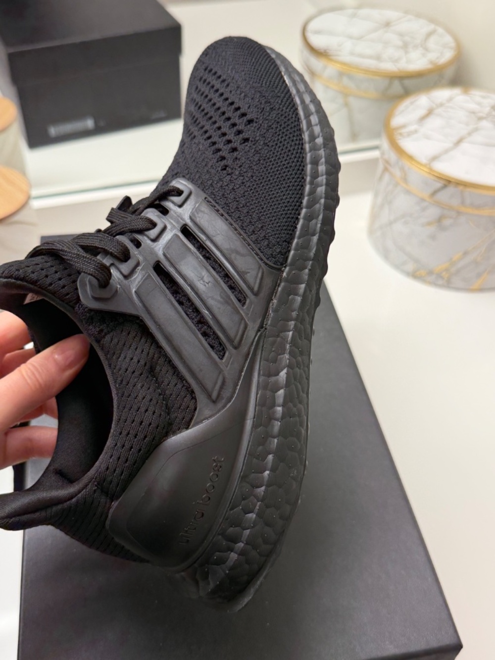 Adidas Ultraboost 1.0 DNA "Triple Black" running shoes - Picture 6 of 6